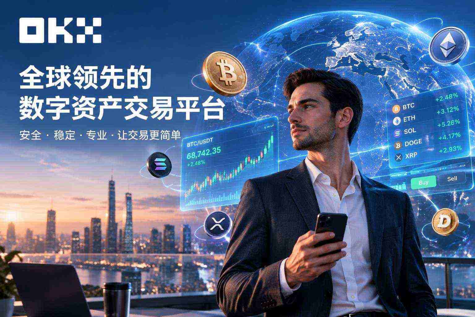 ouyi  安全设置界面
